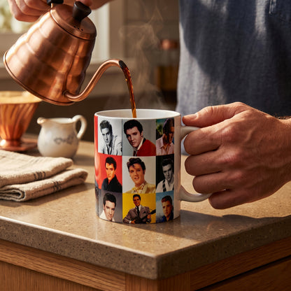 Elvis Presley - Portrait Composite - 11 Oz Mug