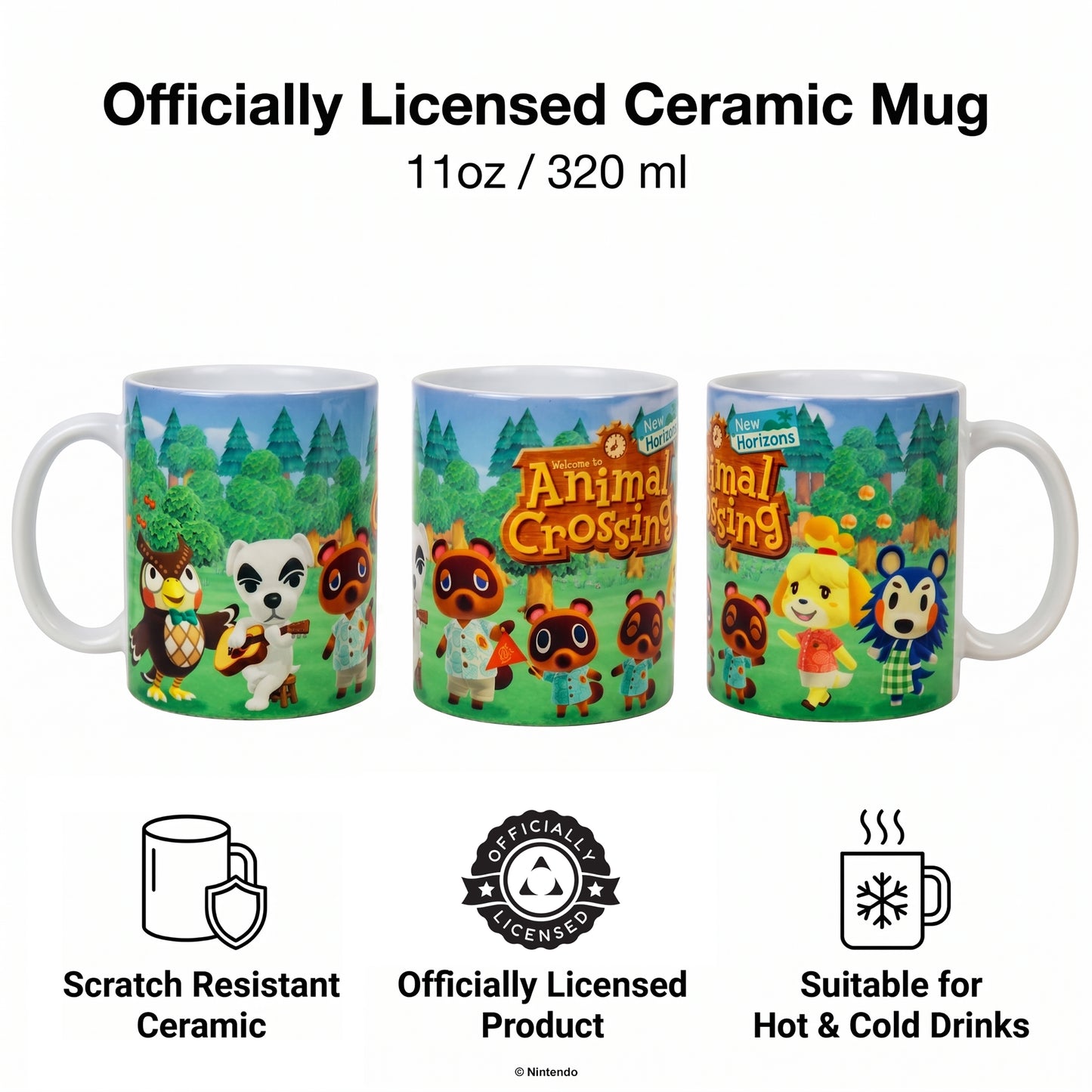Animal Crossing - NH - Lineup - 11 Oz Mug