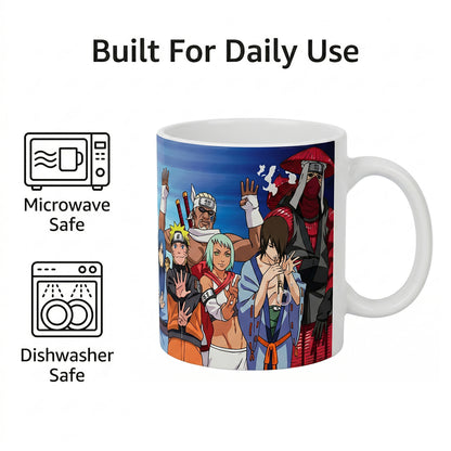 Naruto Shippuden - Lineup - 11 Oz Mug