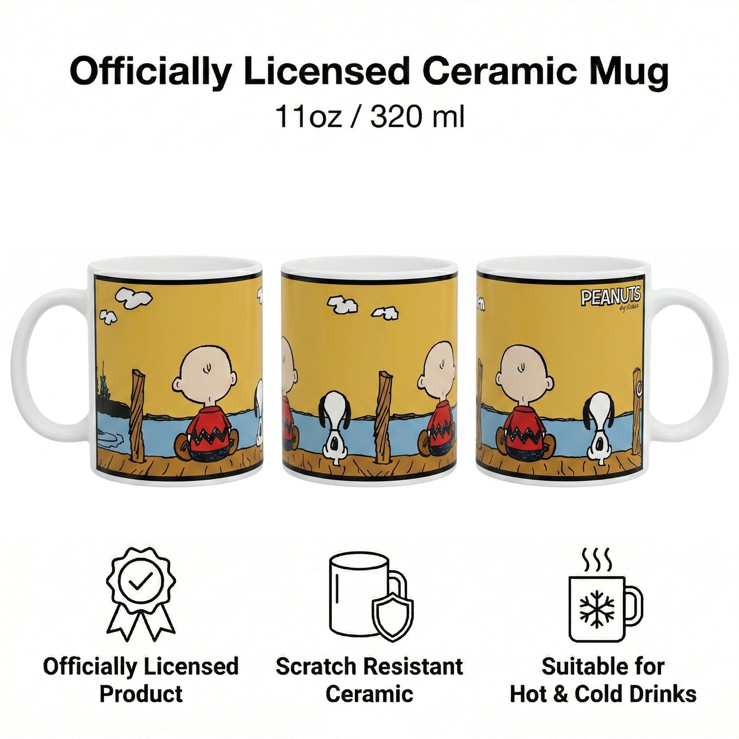Peanuts - Friends - 11 Oz Mug