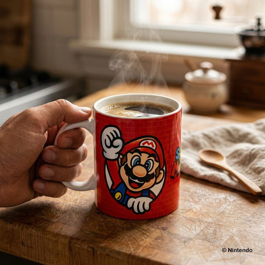 Super Mario - Bricks Ceramic Mug (11 oz)