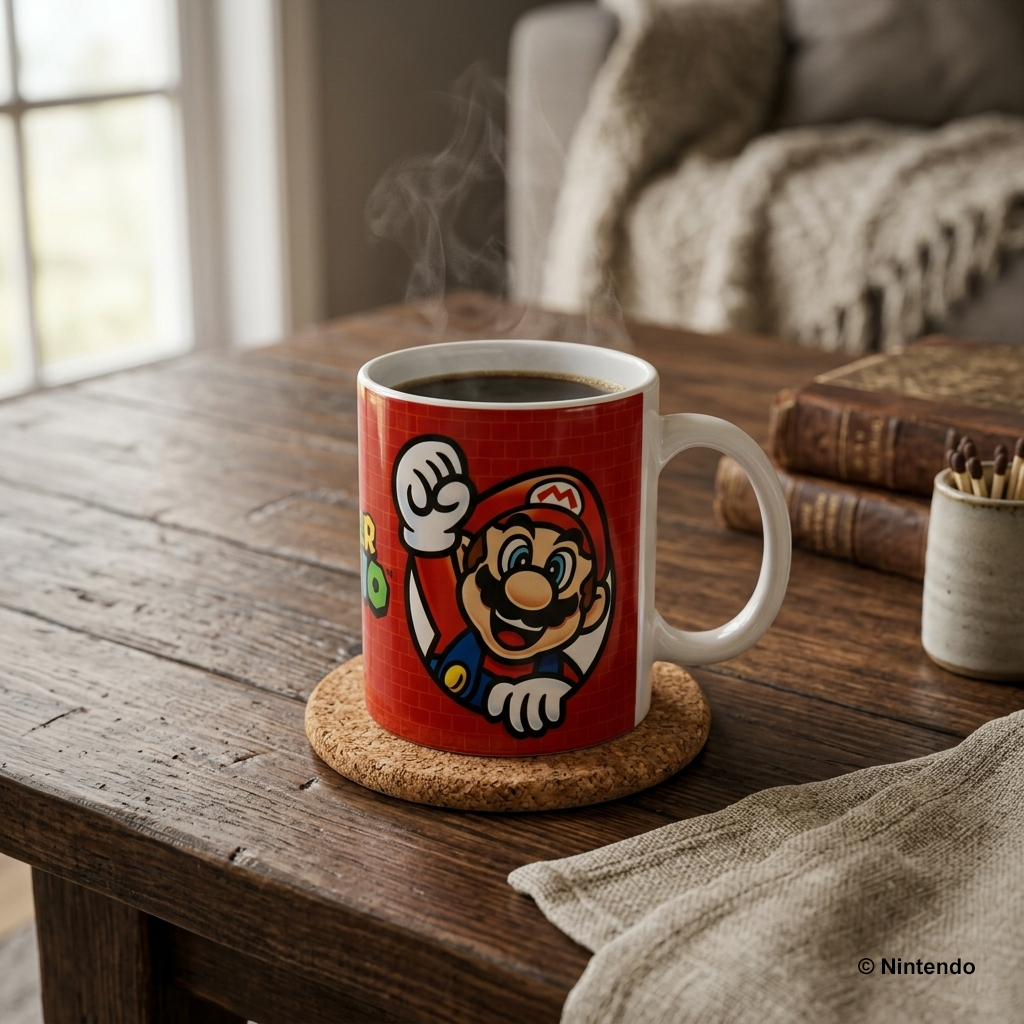 Super Mario - Bricks Ceramic Mug (11 oz)