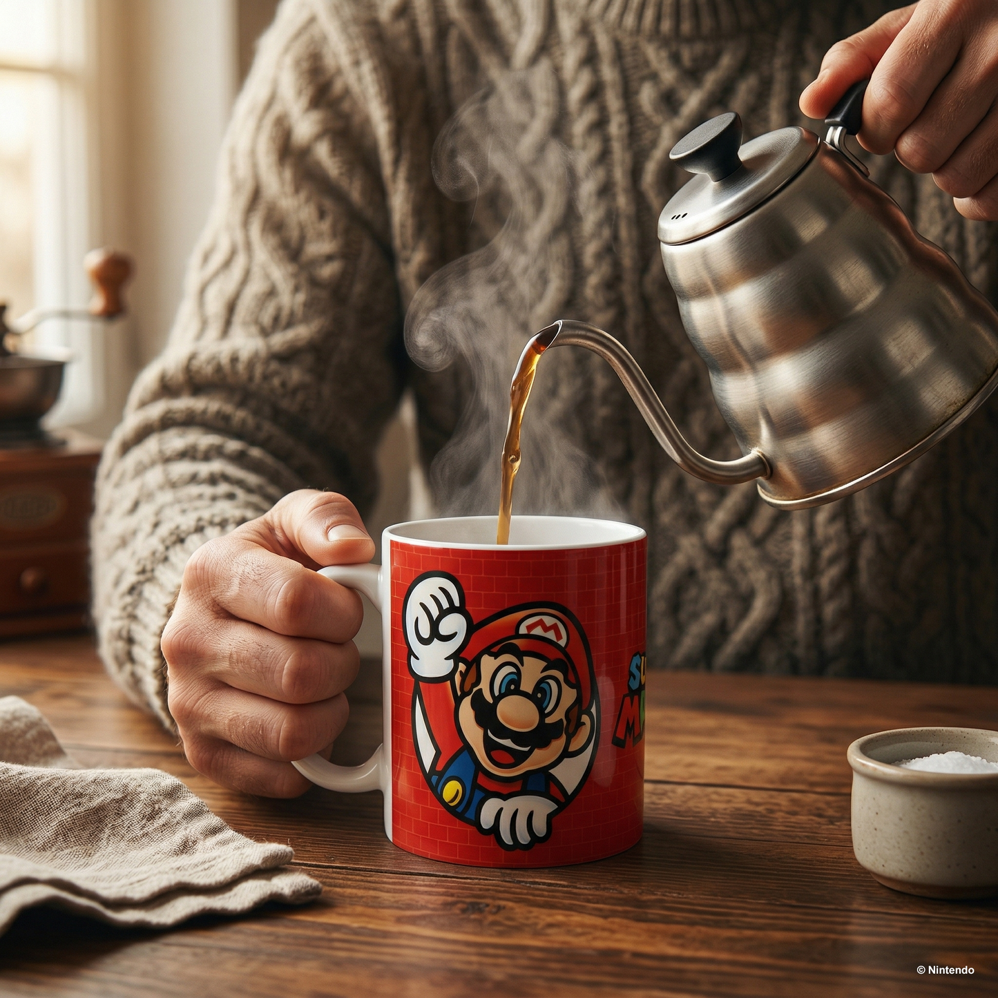 Super Mario - Bricks Ceramic Mug (11 oz)