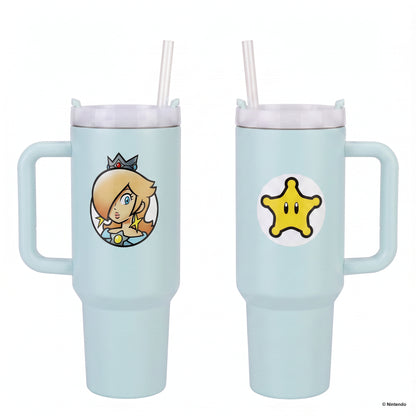 Super Mario™ – Rosalina & Icon 40oz Stainless Steel Tumbler