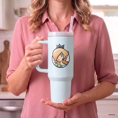 Super Mario™ – Rosalina & Icon 40oz Stainless Steel Tumbler
