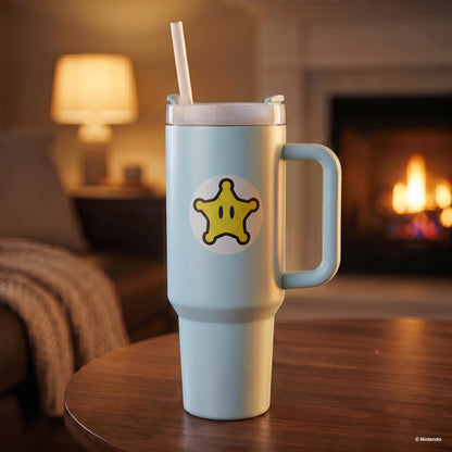 Super Mario™ – Rosalina & Icon 40oz Stainless Steel Tumbler