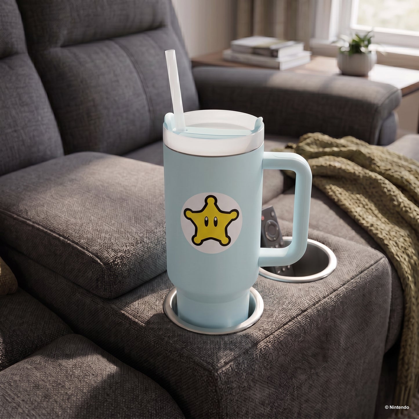 Super Mario™ – Rosalina & Icon 40oz Stainless Steel Tumbler
