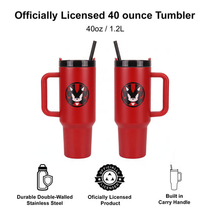 Modern Sonic - Shadow Icon 40oz Stainless Steel Tumbler