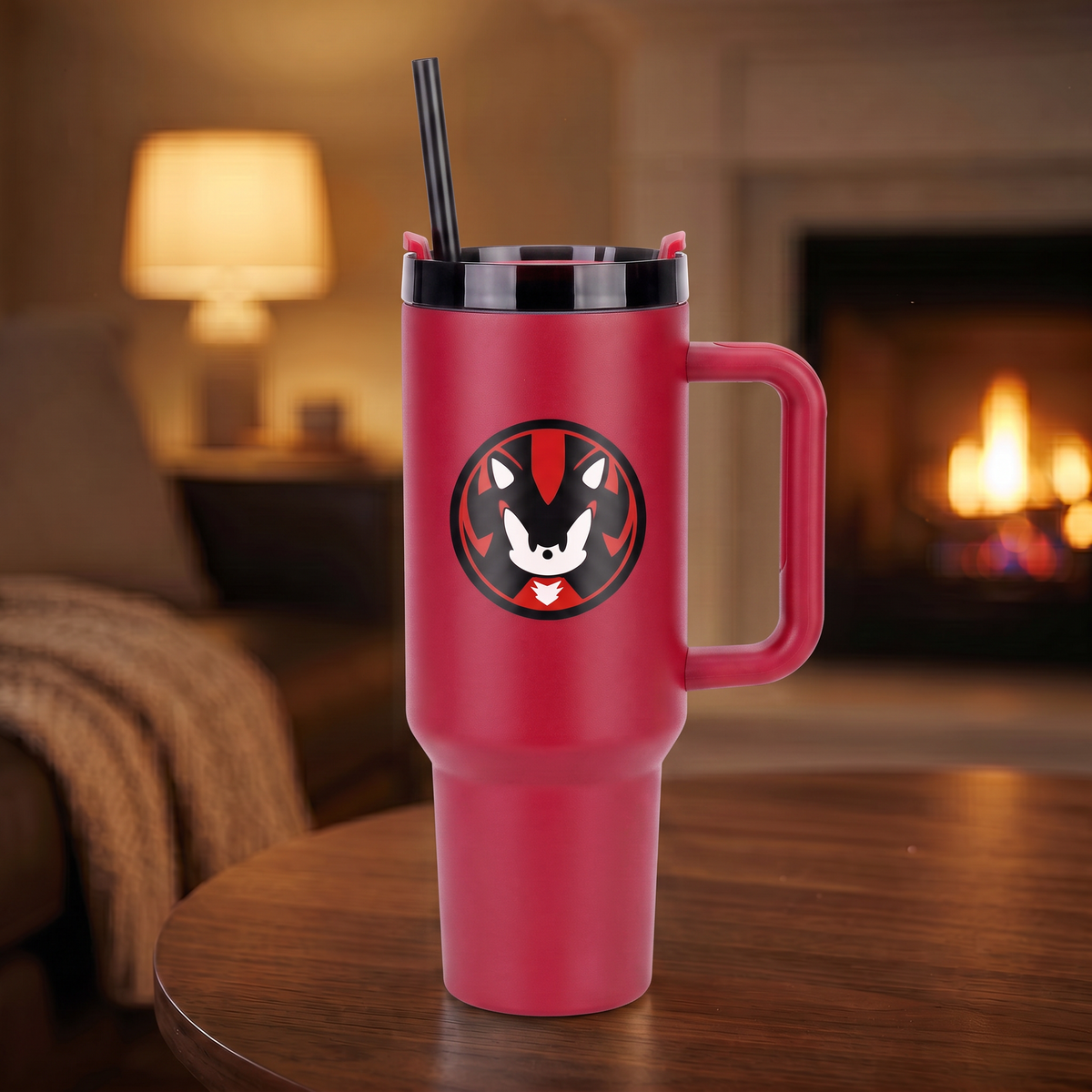 Modern Sonic - Shadow Icon 40oz Stainless Steel Tumbler