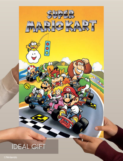 Super Mario Kart™: Retro Racing Poster (11x17) - Official Nintendo Wall Art - packaging