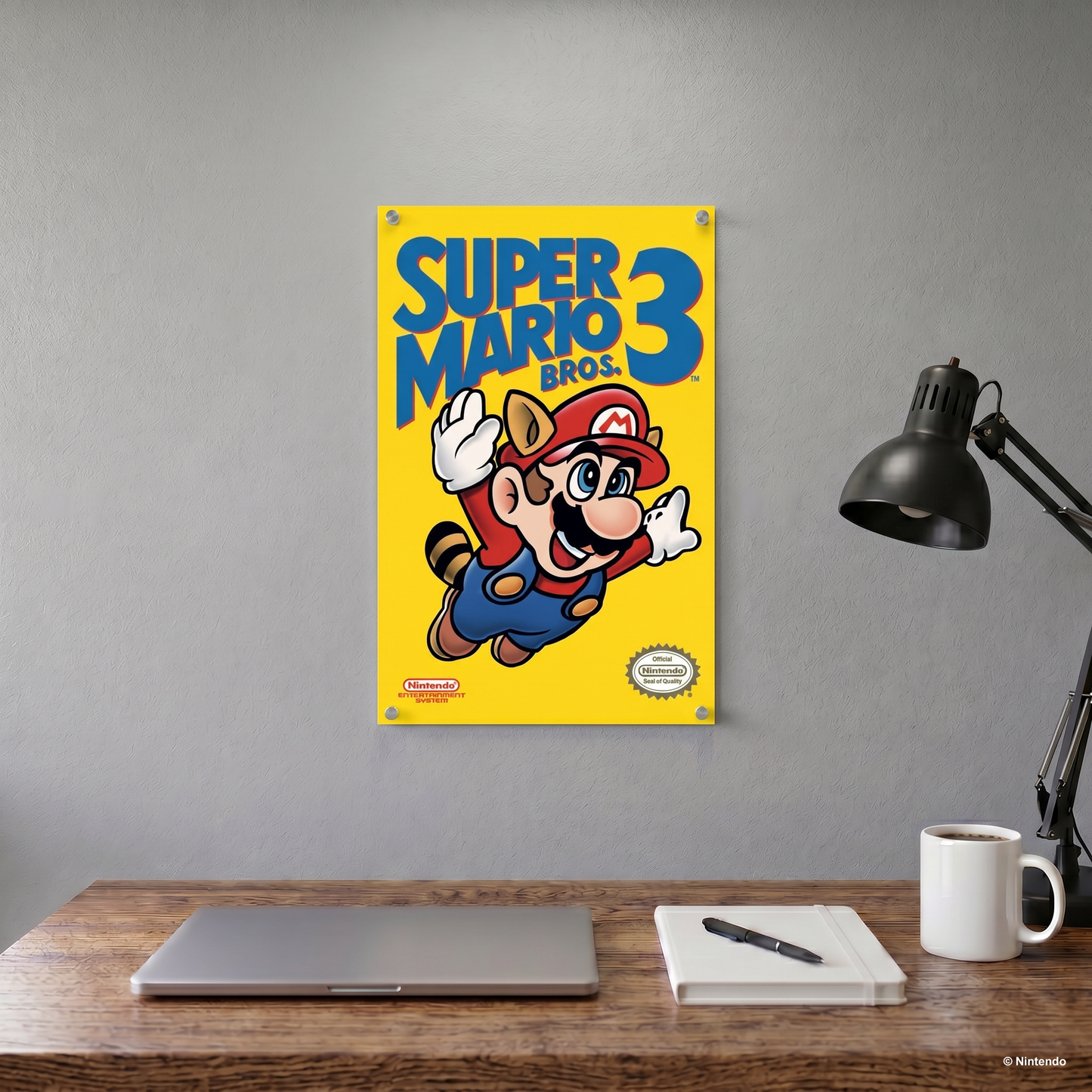 Super Mario Bros.™ 3: Yellow Box Art Poster (11x17)
