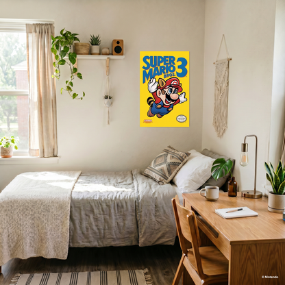 Super Mario Bros.™ 3: Yellow Box Art Poster (11x17)