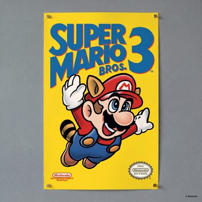 Super Mario Bros.™ 3: Yellow Box Art Poster (11x17)