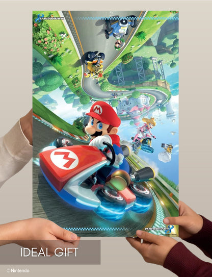 Super Mario™: Mario Kart 8 Wall Poster (11x17) - Official Nintendo Racing Art - packaging