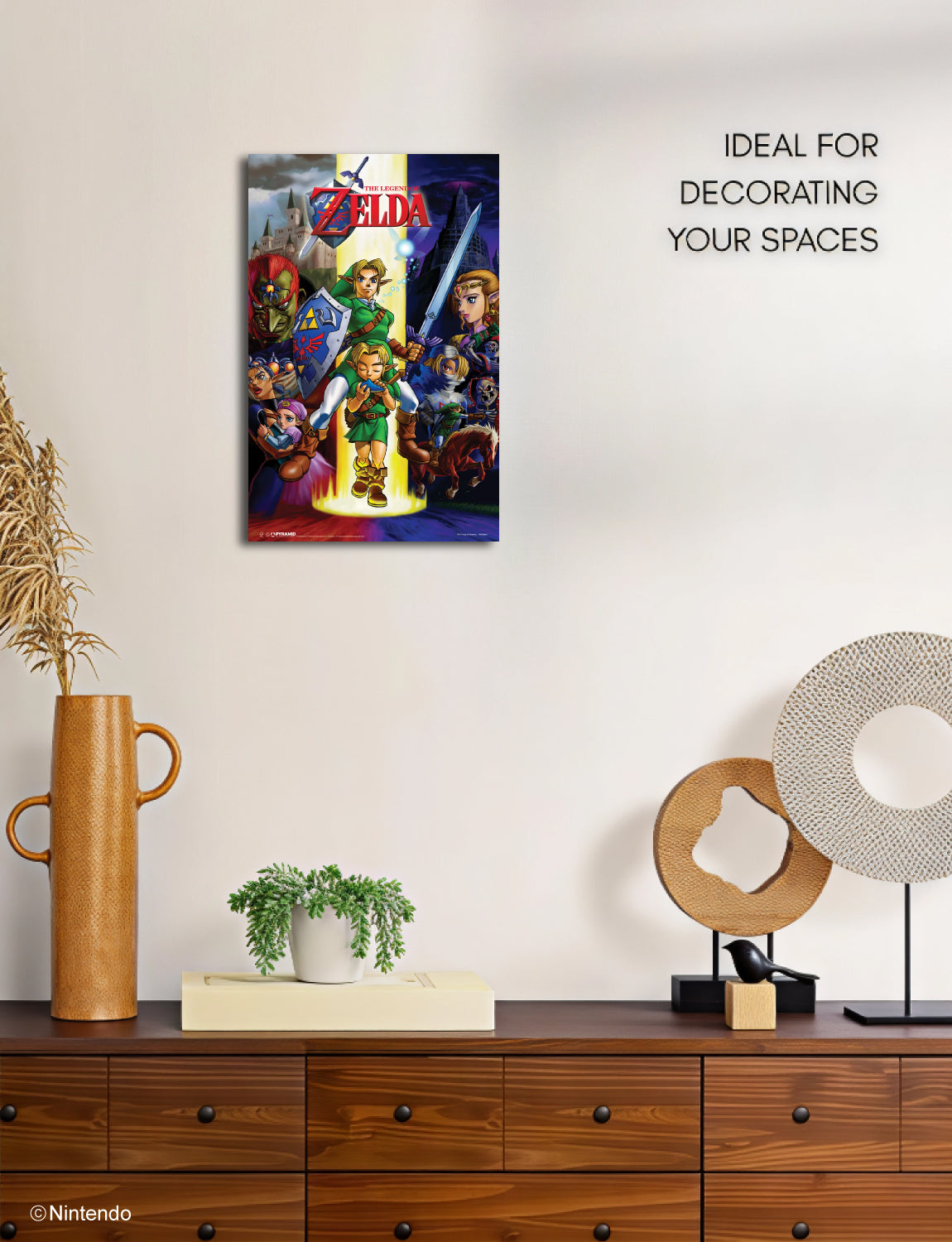 Zelda™: Ocarina of Time Wall Poster (11x17) - Official Nintendo Decor - view 7