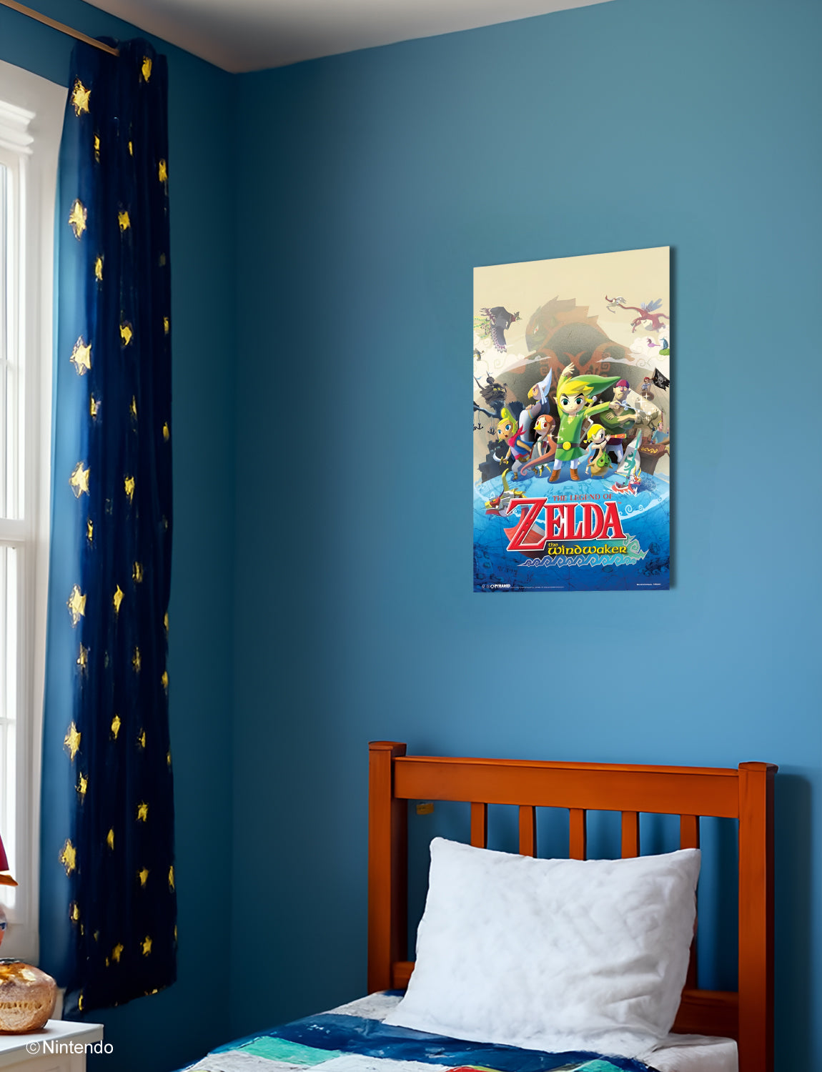 Zelda™: The Wind Waker Poster (11x17) - Official Nintendo Wall Art - detail close-up