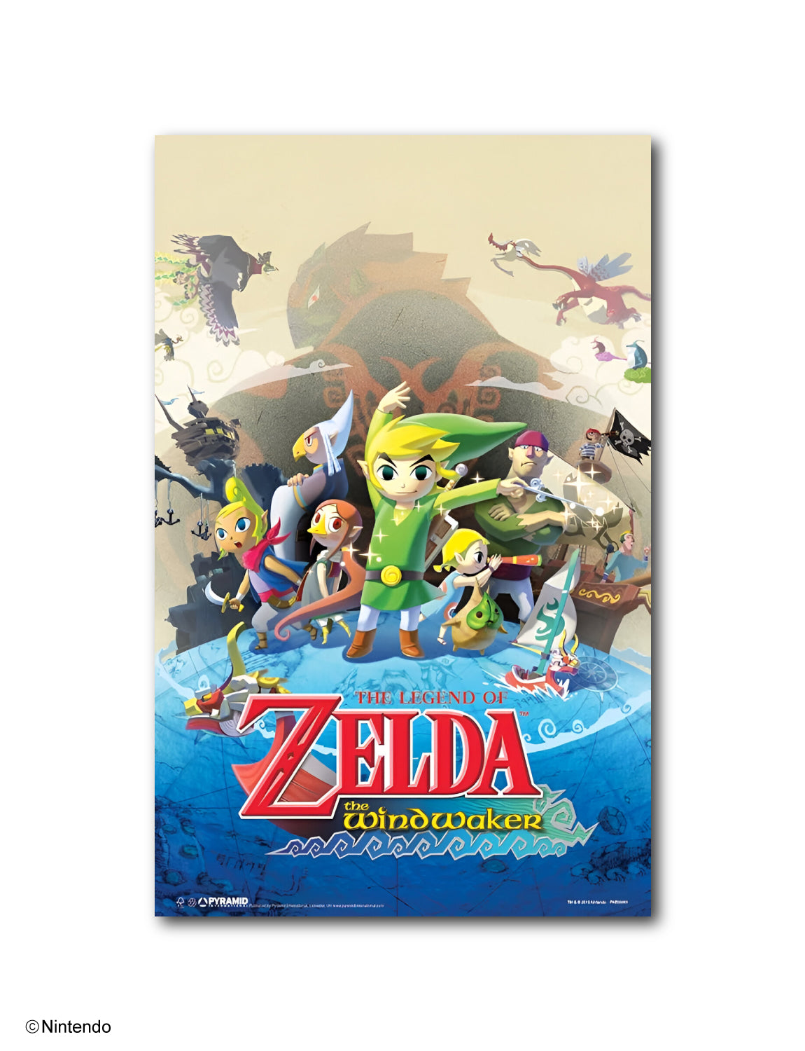Zelda™: The Wind Waker Poster (11x17) - Official Nintendo Wall Art - front view