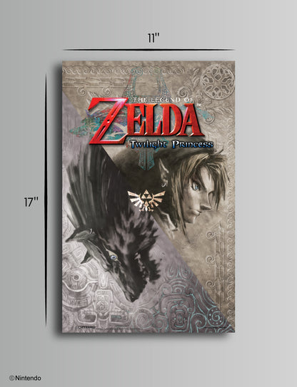 The Legend of Zelda™: Twilight Princess Poster (11x17) - Official Nintendo Art - back view