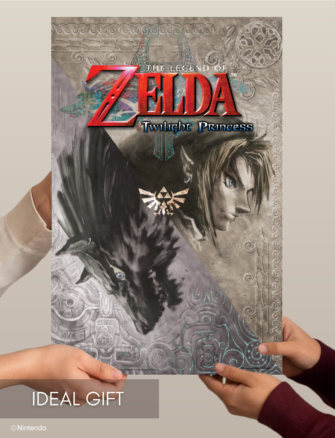 The Legend of Zelda™: Twilight Princess Poster (11x17) - Official Nintendo Art - packaging