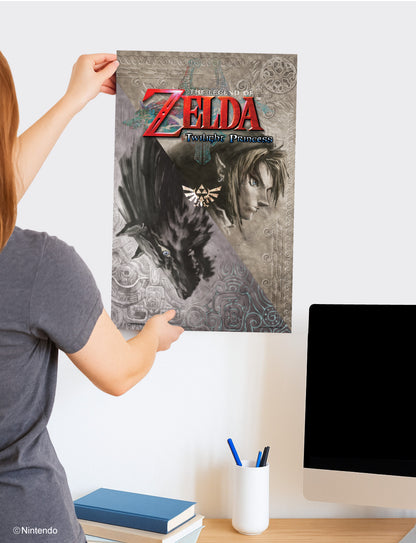 The Legend of Zelda™: Twilight Princess Poster (11x17) - Official Nintendo Art - lifestyle display