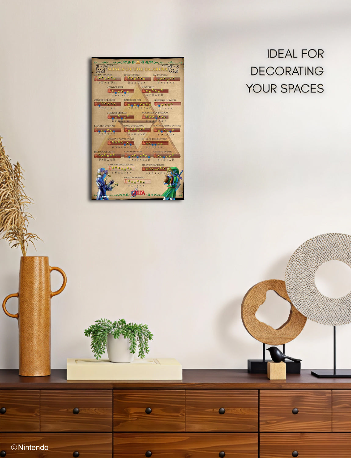 Zelda™: Songs of the Ocarina Poster (11x17) - Official Nintendo Wall Decor - view 7