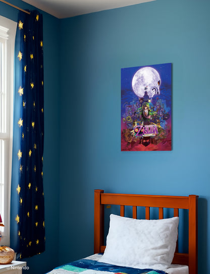 Zelda™: Majora's Mask Wall Poster (11x17) - Official Nintendo Decor - detail close-up