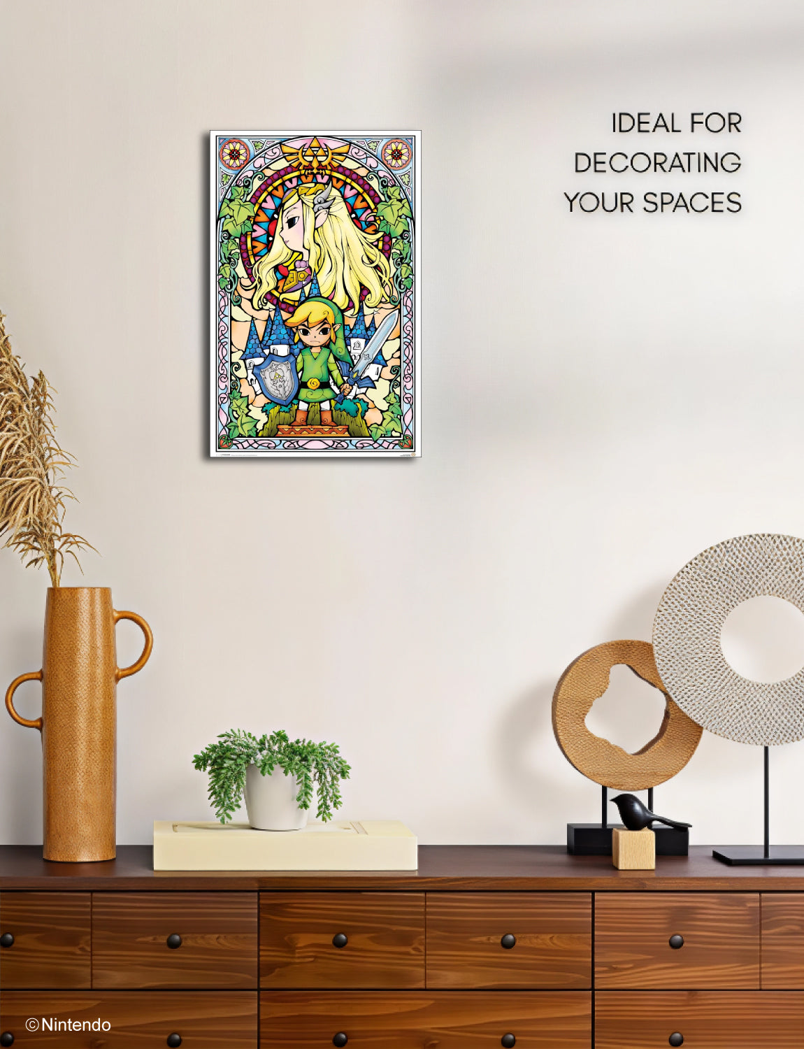 Zelda™ Poster: Master Sword Art (11x17) - Official Nintendo Wall Decor - view 7