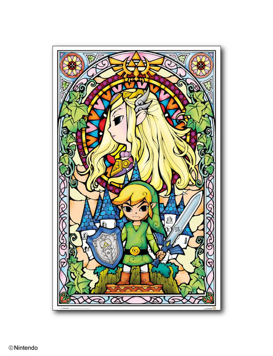 Zelda™ Poster: Master Sword Art (11x17) - Official Nintendo Wall Decor - front view