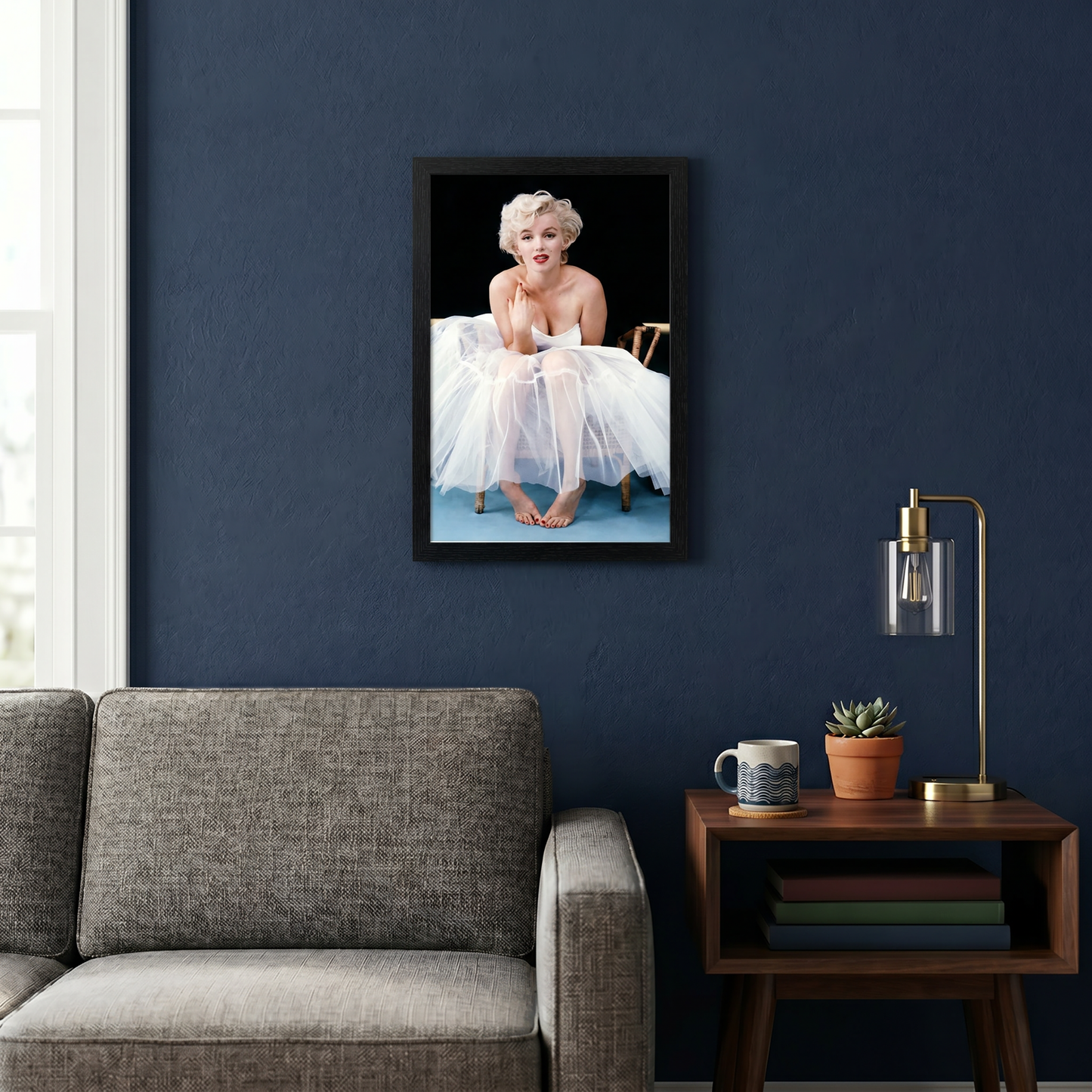 Marilyn Monroe - Ballerina Col - 11x17 Framed Gel Coat