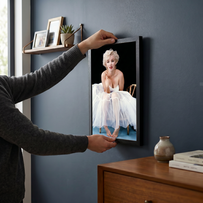Marilyn Monroe - Ballerina Col - 11x17 Framed Gel Coat