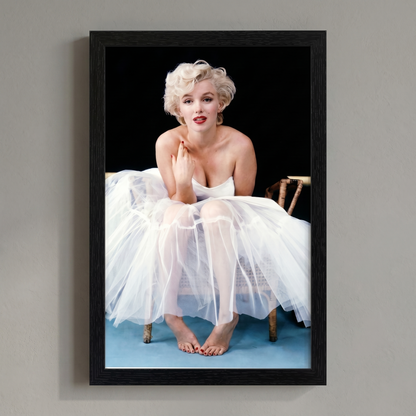 Marilyn Monroe - Ballerina Col - 11x17 Framed Gel Coat