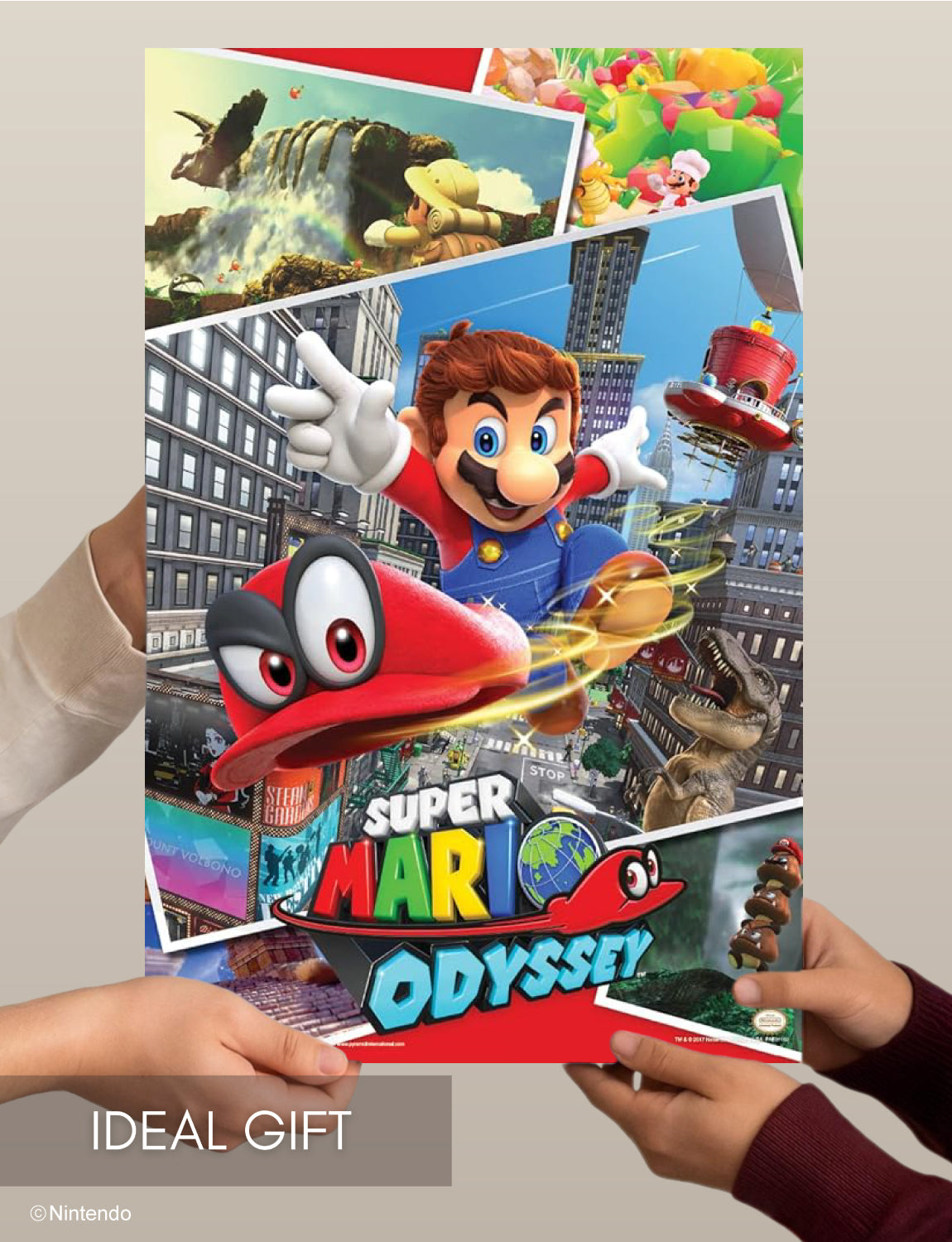 Super Mario Odyssey™ Poster (11x17) - Official Nintendo Wall Art - packaging