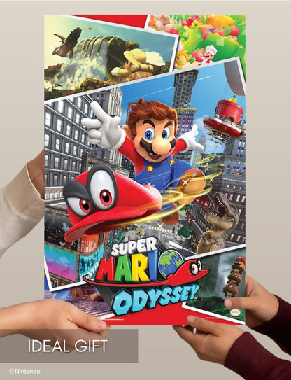 Super Mario Odyssey™ Poster (11x17) - Official Nintendo Wall Art - packaging