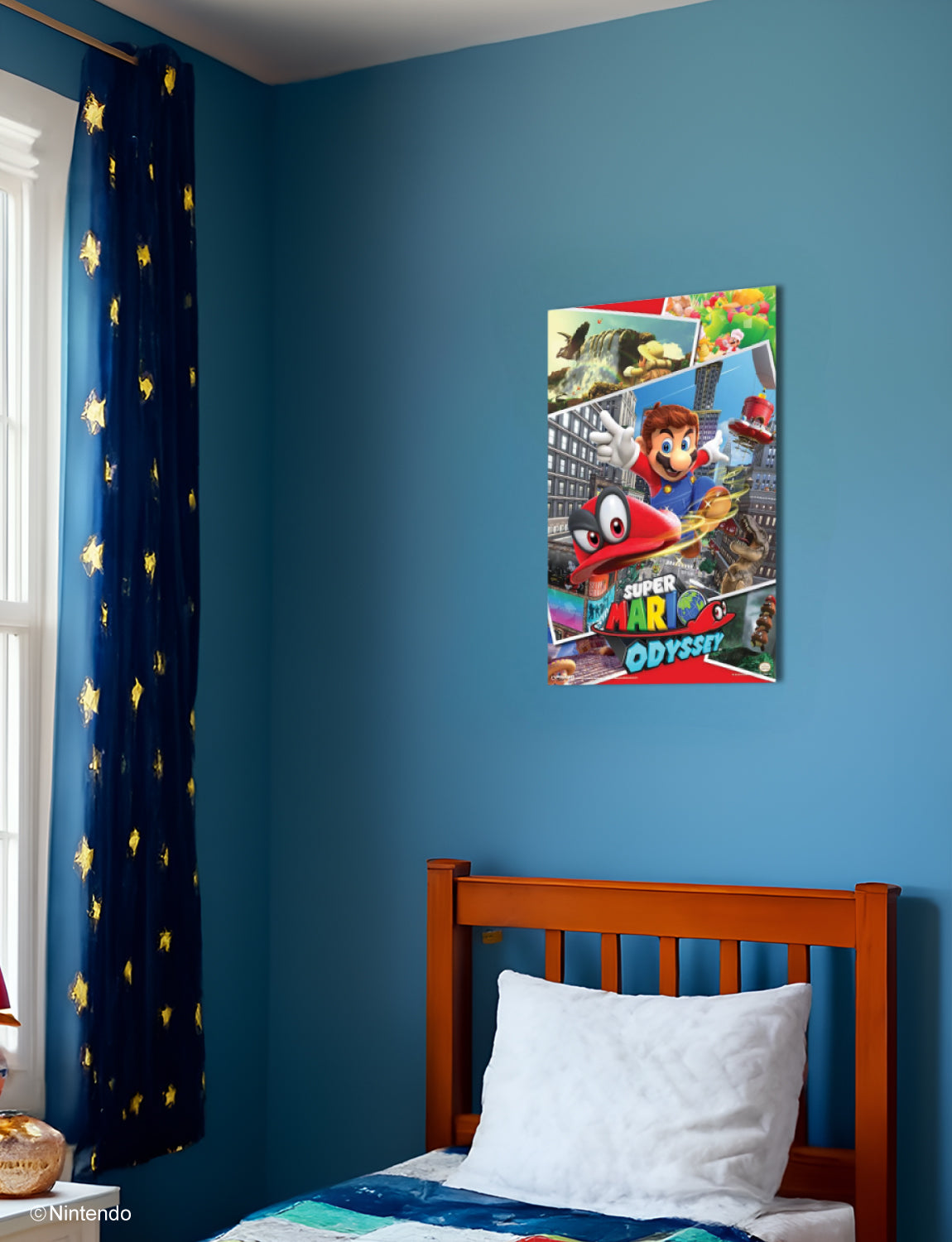 Super Mario Odyssey™ Poster (11x17) - Official Nintendo Wall Art - detail close-up