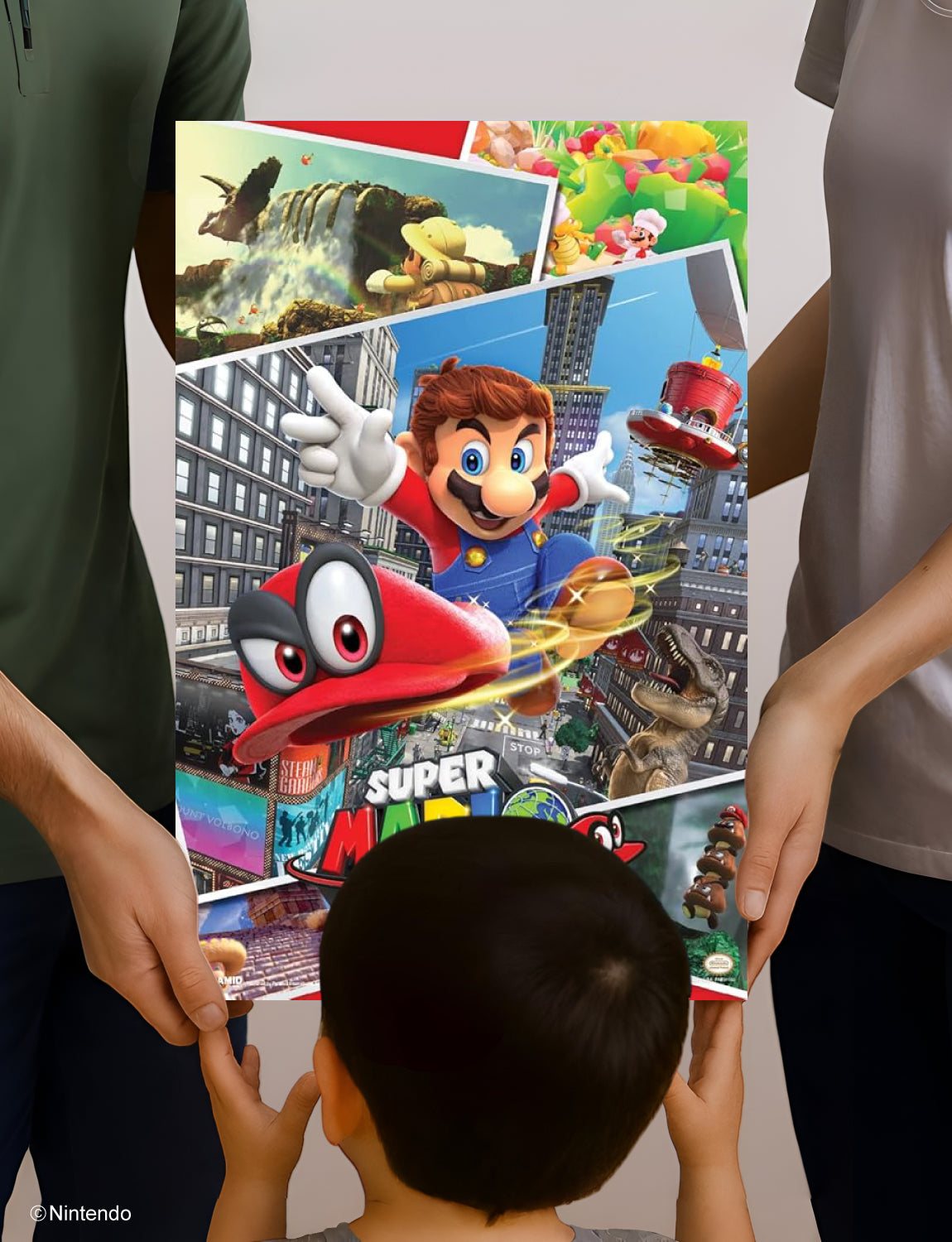 Super Mario Odyssey™ Poster (11x17) - Official Nintendo Wall Art - alternate angle