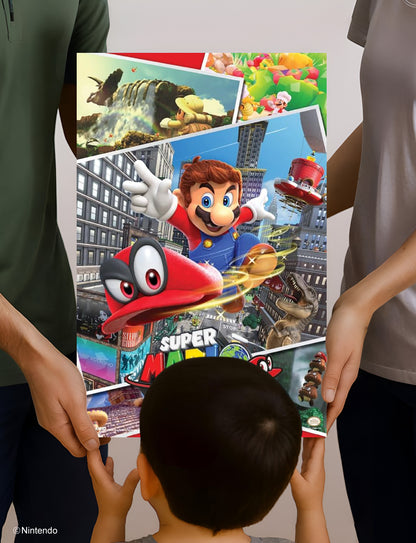 Super Mario Odyssey™ Poster (11x17) - Official Nintendo Wall Art - alternate angle