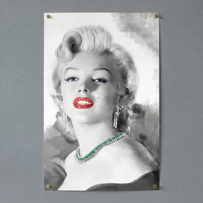Marilyn Monroe - Diamonds Are - 11x17 Poster