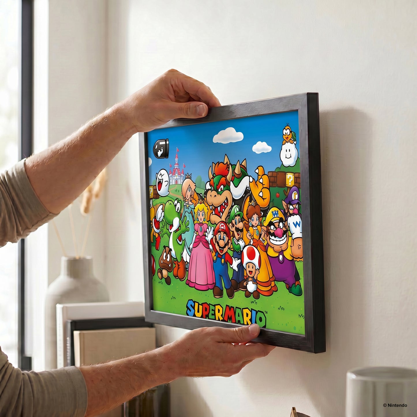 Super Mario - Characters - 11x17 Framed Gel Coat