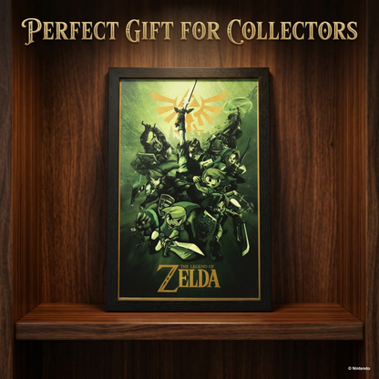 Zelda™ - Links 11x17 Gel-Coated Framed Print (11x17)