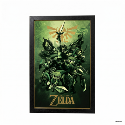 Zelda™ - Links 11x17 Gel-Coated Framed Print (11x17)