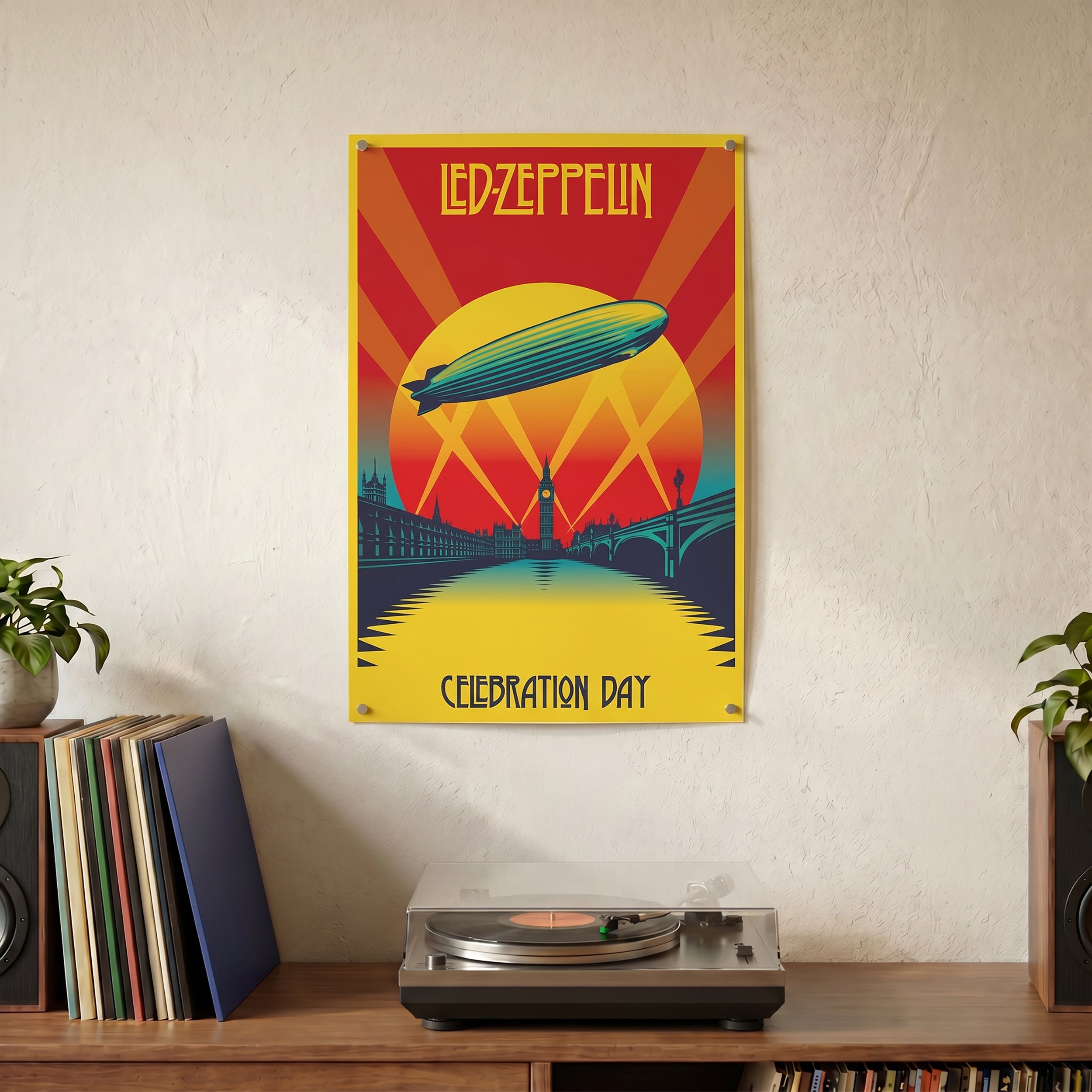 Led Zeppelin - Celebration Day - 11x17 Poster | Pyramid America