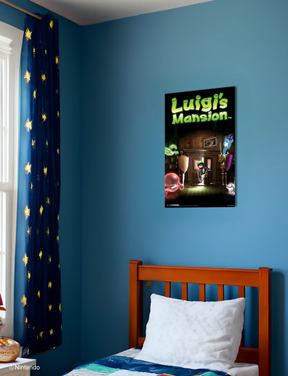Super Mario™: Luigi's Mansion Wall Poster (11x17) - Official Nintendo Decor - detail close-up