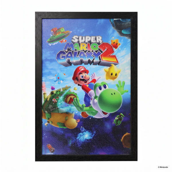 Super Mario Galaxy 2 - Super Mario Group - 11x17 Framed Gel Coat