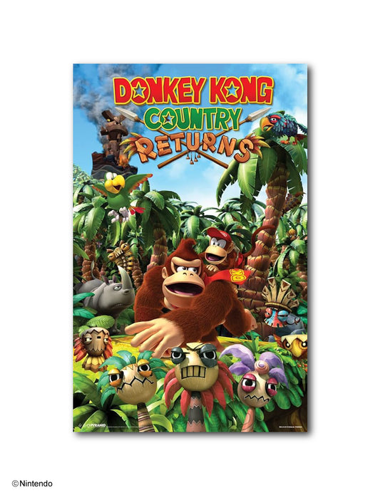Donkey Kong™ Country Returns Poster (11x17) - Official Nintendo Decor - front view