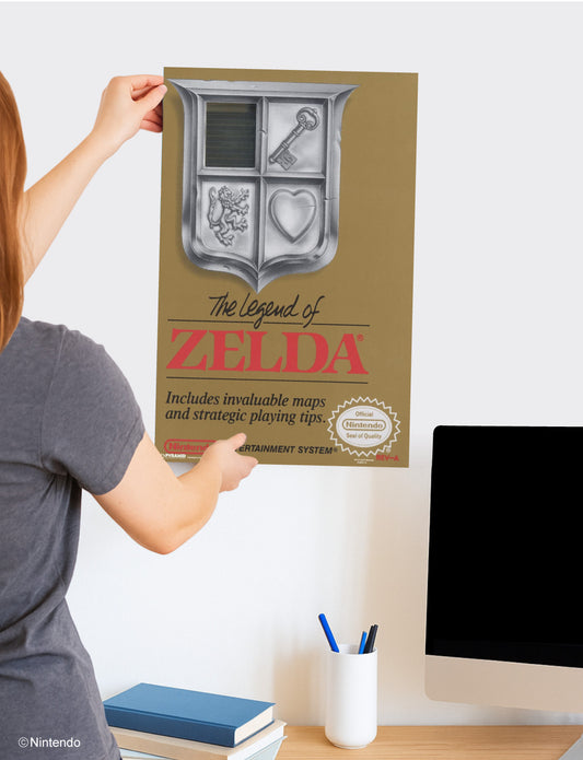 The Legend of Zelda™ Poster (11x17) - Official Nintendo Wall Art - lifestyle display