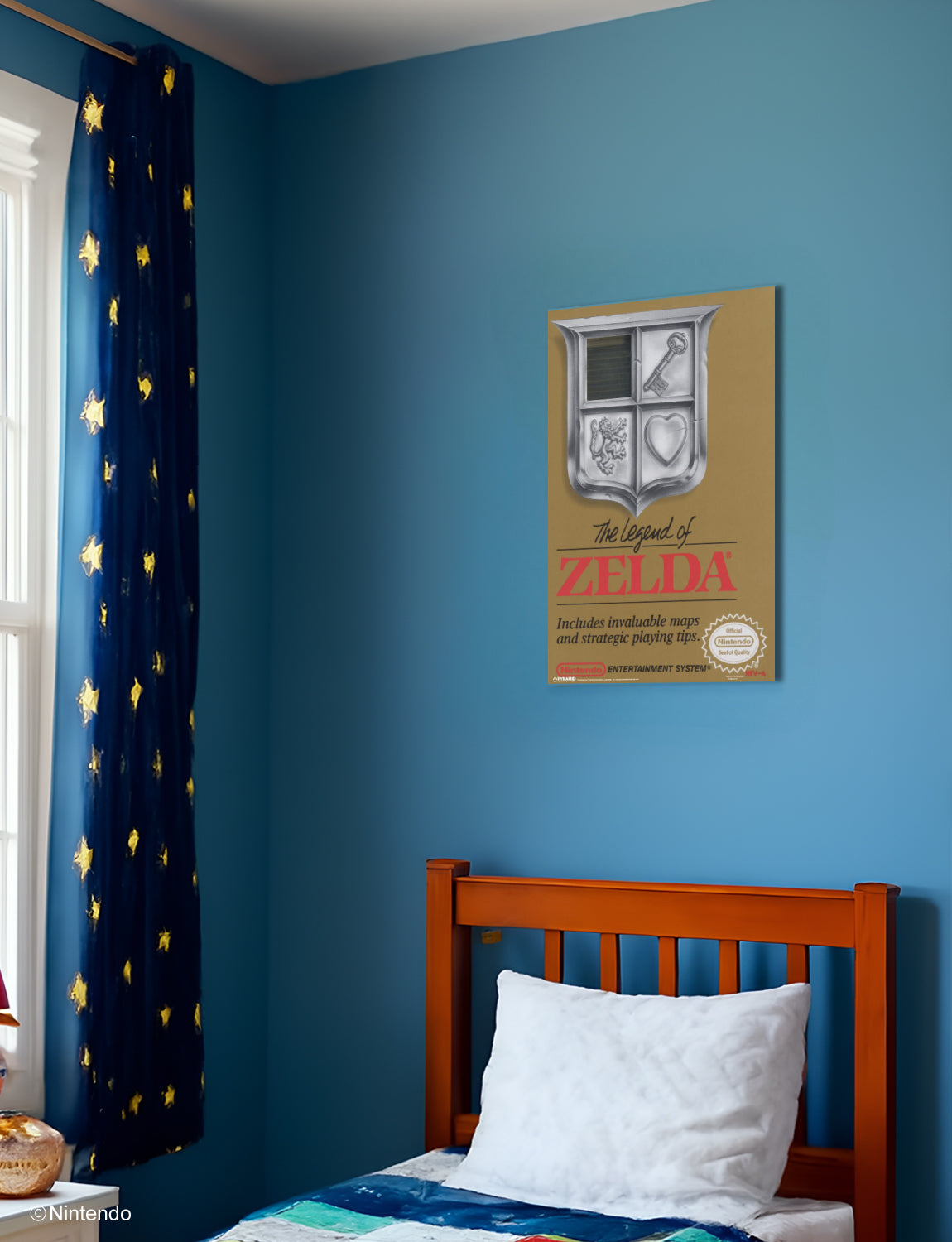 The Legend of Zelda™ Poster (11x17) - Official Nintendo Wall Art - detail close-up
