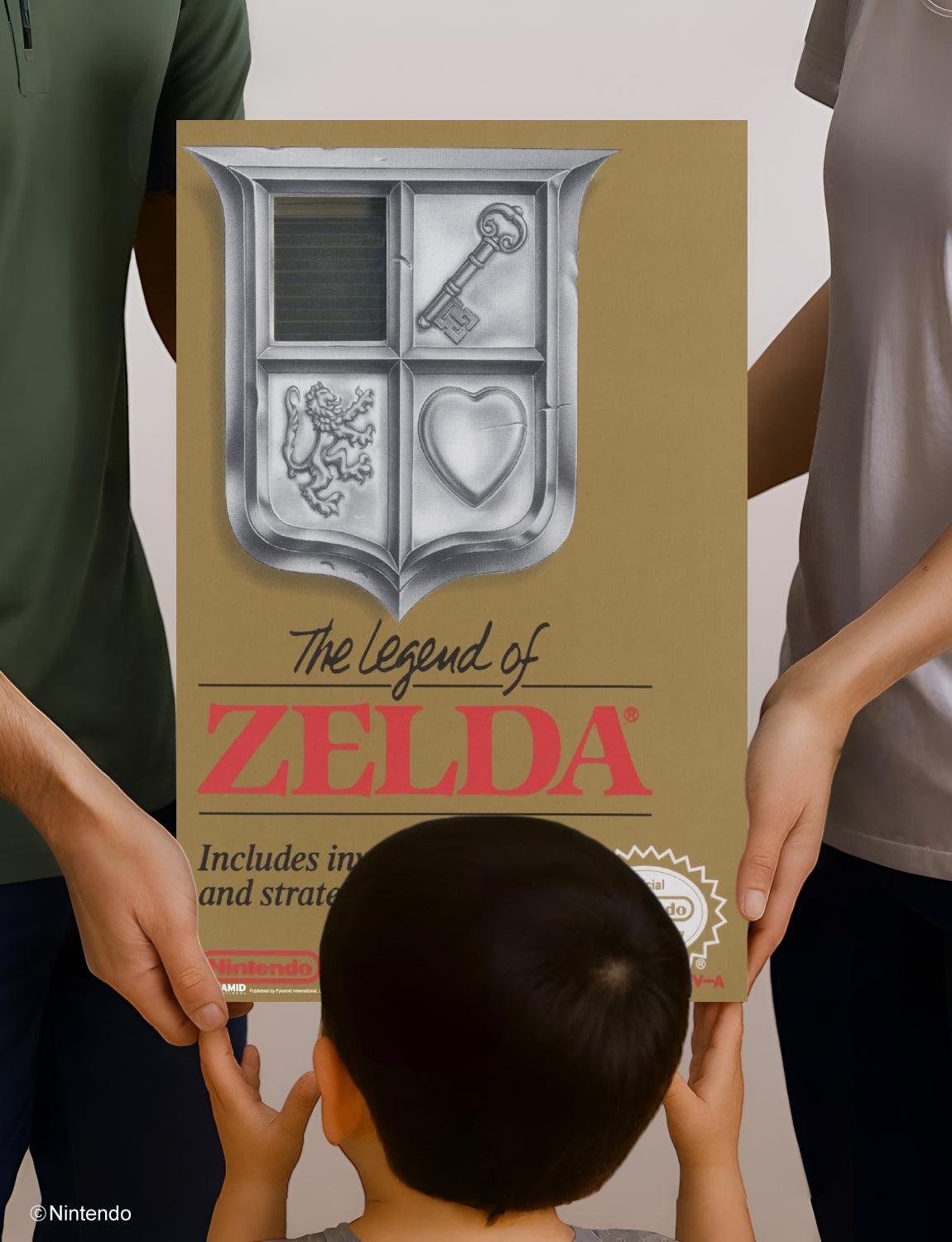 The Legend of Zelda™ Poster (11x17) - Official Nintendo Wall Art - alternate angle