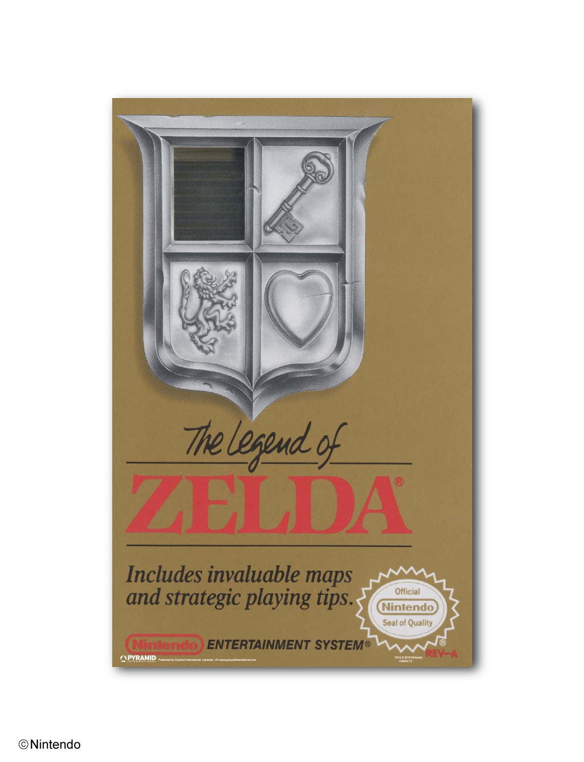 The Legend of Zelda™ Poster (11x17) - Official Nintendo Wall Art - front view
