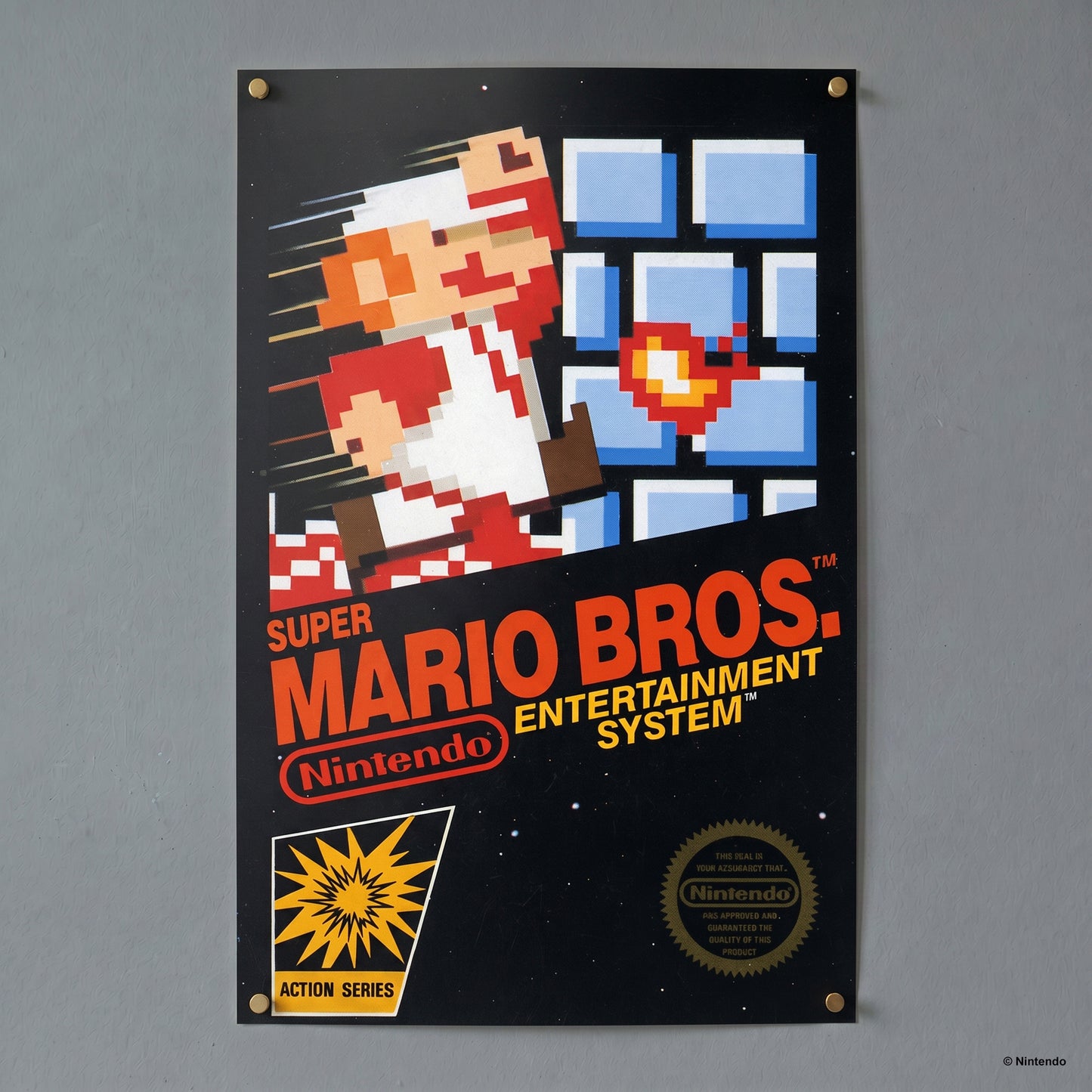 Super Mario™: NES Classic Box Art Poster Print (11x17)