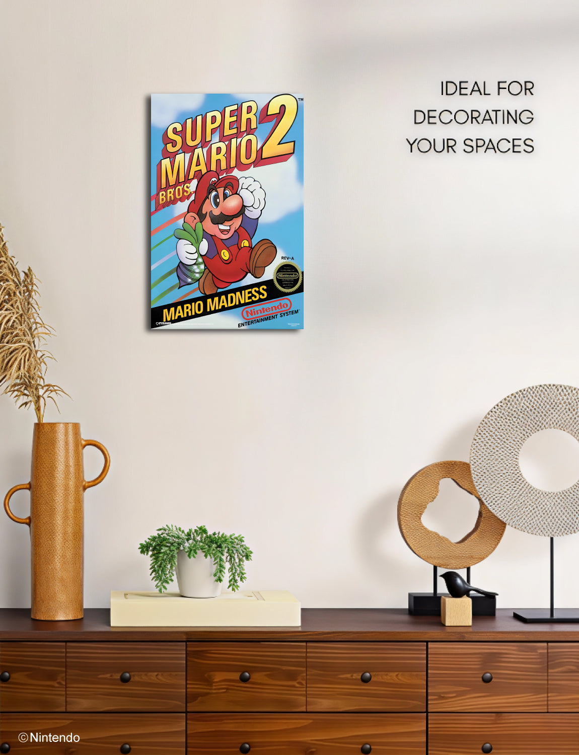 Super Mario Bros.™ 2: Game Cover Poster (11x17) - Official Nintendo Wall Art - view 7